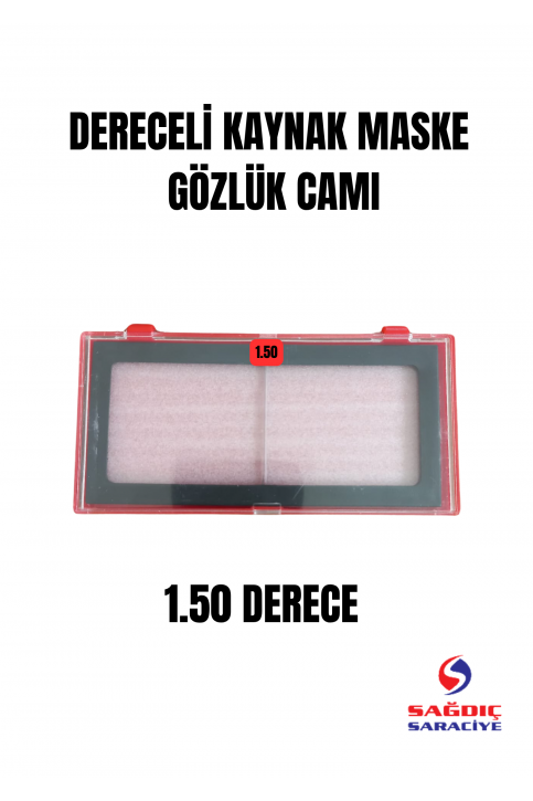 Sağdıç Saraciye Dereceli Gözlük Kaynak Maske Camı Sağdıç Saraciye Dereceli Gözlük Kaynak Maske Camı